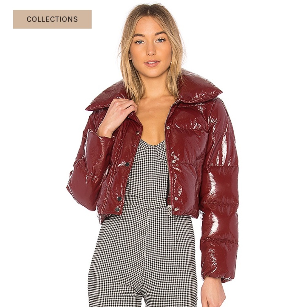 LPA Puffer Jacket 600 in Cherry